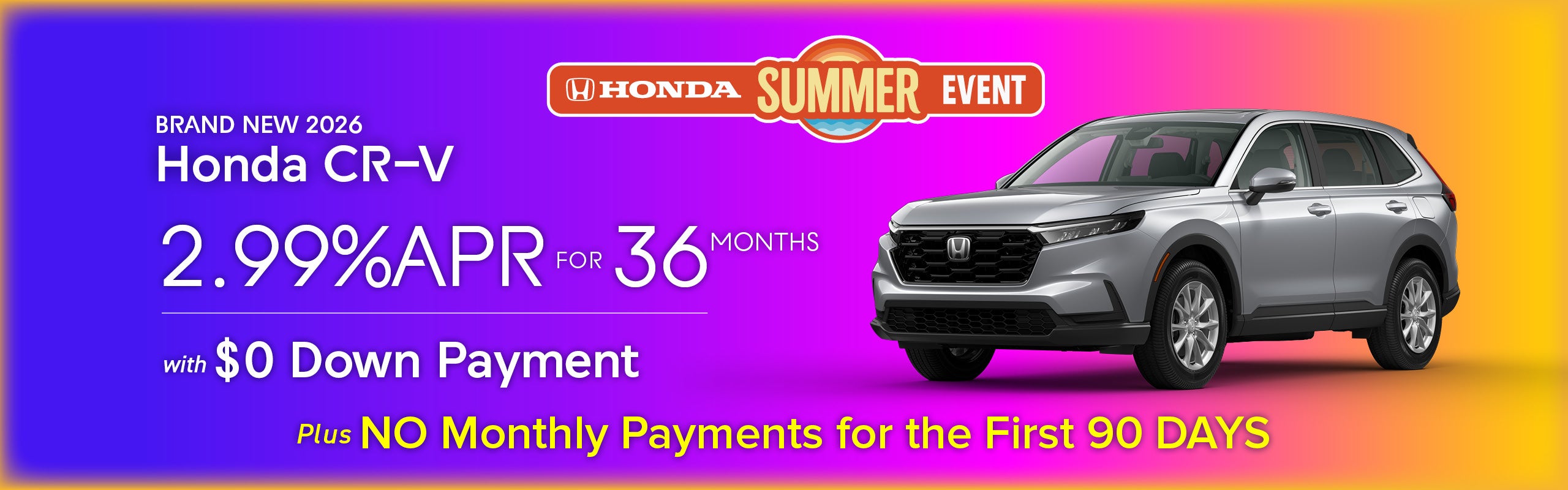Brand New 2026 Honda CR-V