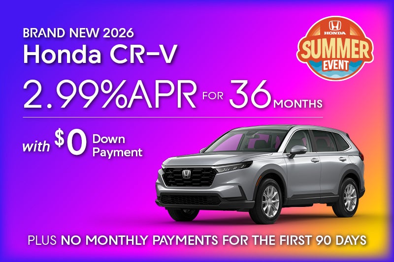 Brand New 2026 Honda CR-V